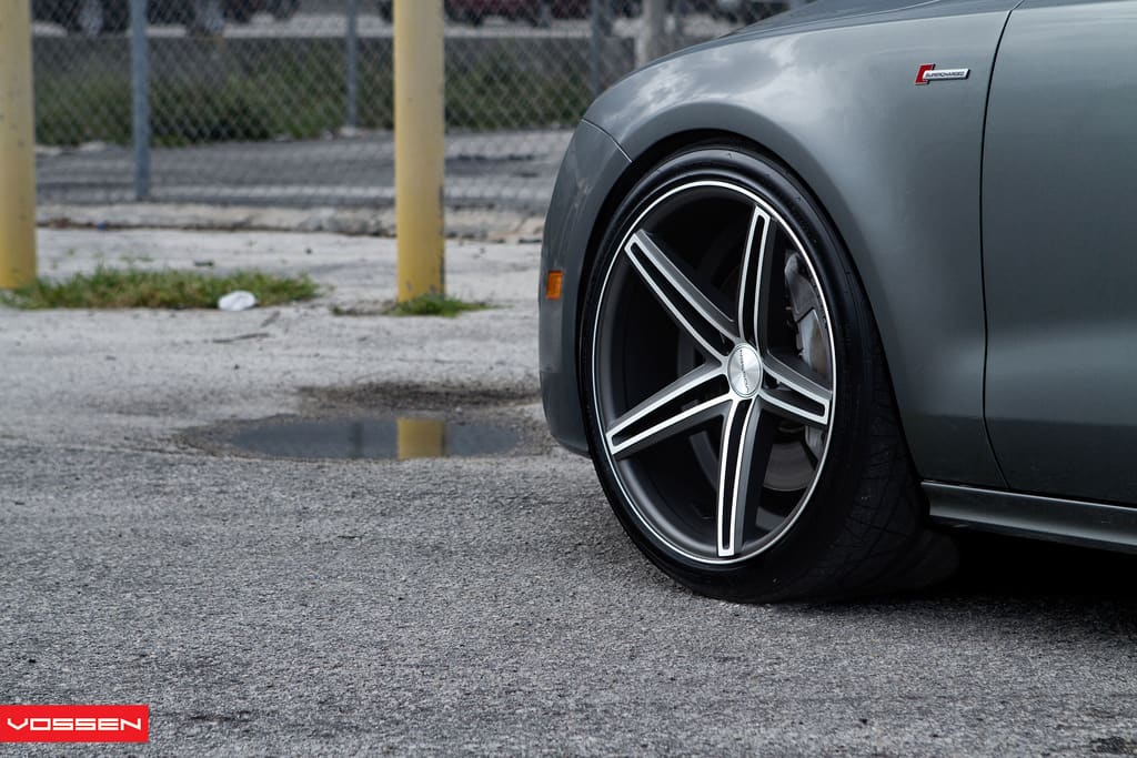 2012 Audi A7 with 20x10.5 Vossen CV5 wheels