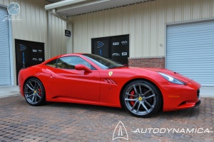 2013 Ferrari California with 21x9 wheels