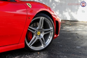 2009 Ferrari F430 with 20x9 HRE P47SC wheels