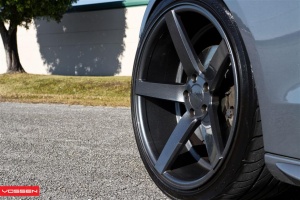 2012 Audi S5 with 20x10.5 Vossen CV3 wheels