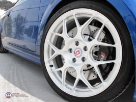 2012 Audi TT RS with 19x9 HRE P40S wheels