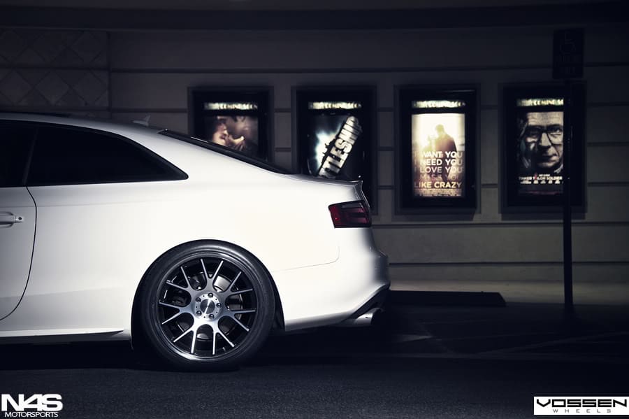 2011 Audi S5 with 20x9 Vossen CV-02 wheels