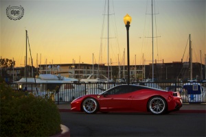 2013 Ferrari 458 Italia with DPE CS10 wheels