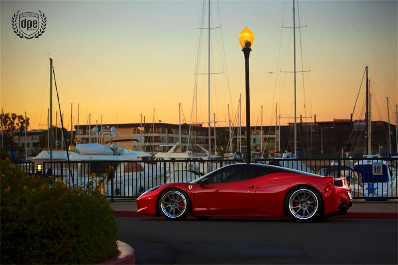 2013 Ferrari 458 Italia with DPE CS10 wheels