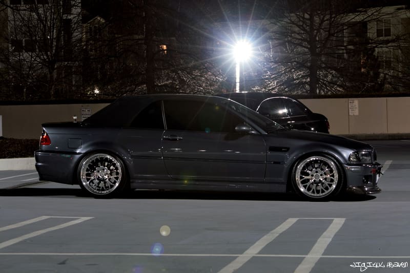 2002 BMW M3 with 19x8.5 DPE R20 wheels