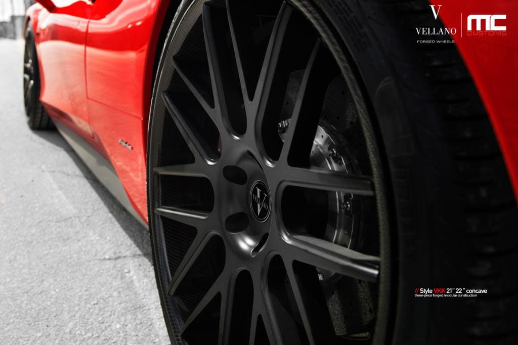 2013 Ferrari 458 Italia with Vellano VKK wheels