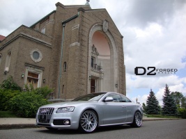 2010 Audi S5 with D2Forged VS1 wheels