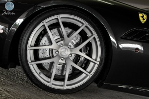 2013 Ferrari California with 21x9 Modulare B18 wheels