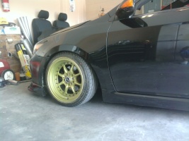 2009 Scion tC with 16x8 XXR wheels