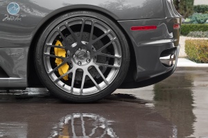 2009 Ferrari F430 with 20x8.5 Modulare B14 wheels