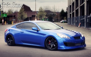 2010 Scion tC with 18x9.5 wheels