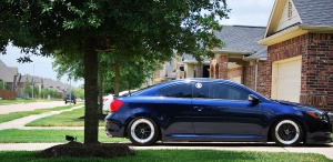 2008 Scion tC with 16x7 wheels