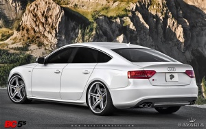2011 Audi S6 with 20x8.5 Bavaria wheels