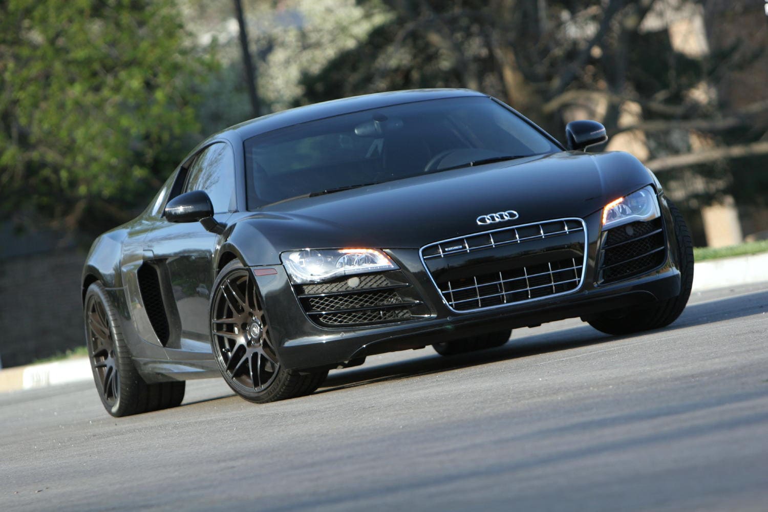 2010 Audi R8 with 19x8.5 Forgestar F14 wheels
