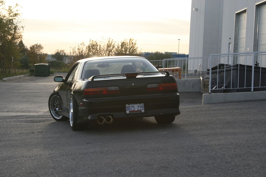 1993 Nissan S13 with 18x8 Work VS-XX wheels