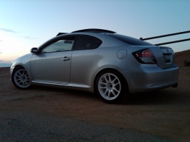 2010 Scion tC with 17x8.5 DR 31 wheels