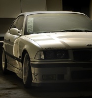 1996 BMW M3 with 17x8 BBS RC090 (Style 5s) wheels