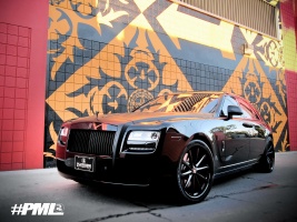 2012 Rolls-Royce Ghost with Vossen CV-1 wheels