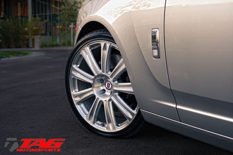 2012 Rolls-Royce Ghost with HRE P93L wheels