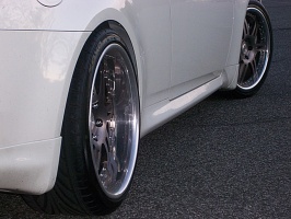 2008 Infiniti G37 with 19x8.5 DPE R07 Variant S wheels
