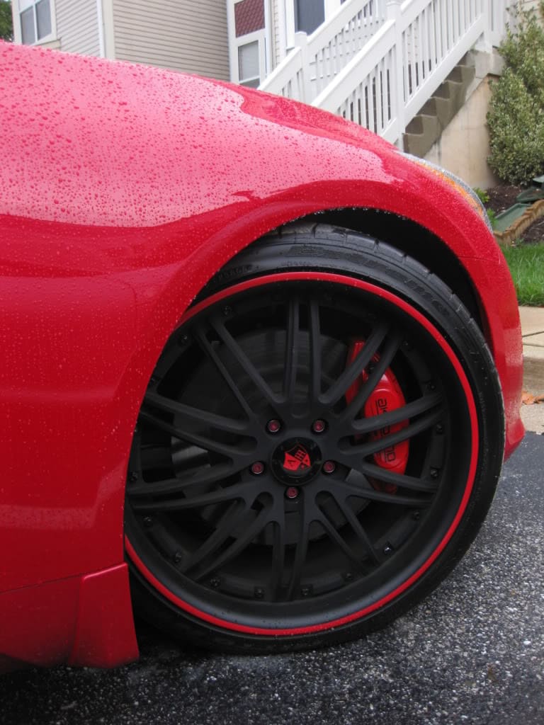 2008 Infiniti G37 with 20x9 AM Virtuoso wheels