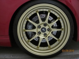 2009 Infiniti G37 with 20x9 Forgestar F10 wheels