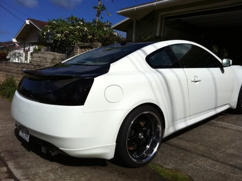 2008 Infiniti G37 with 20x8.5 MRR GT5 wheels