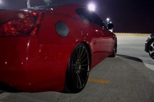 2013 Infiniti G37 with 20x10 wheels