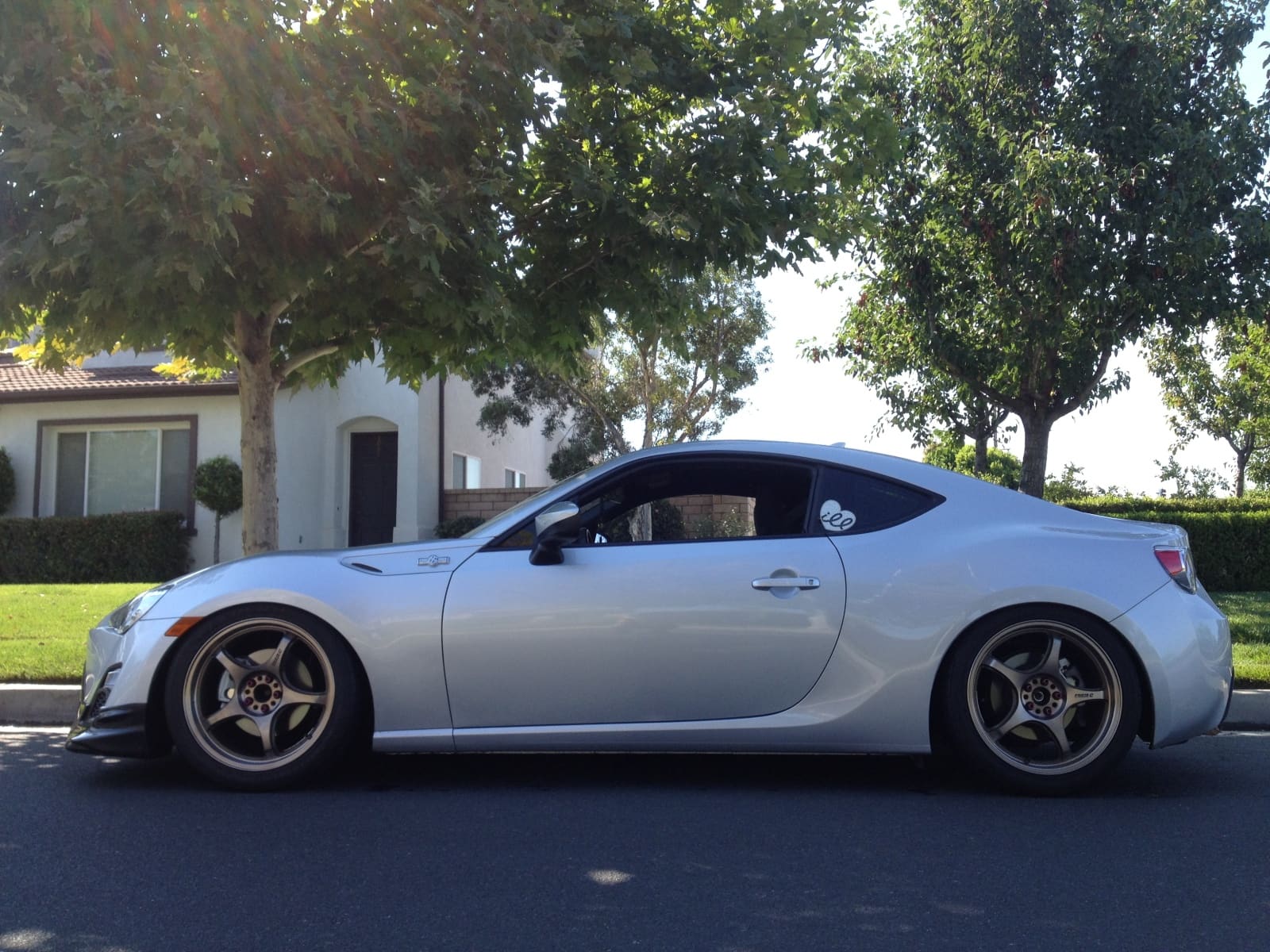 2013 Scion FR-S with 18x8 5Zigen FN01R-C wheels
