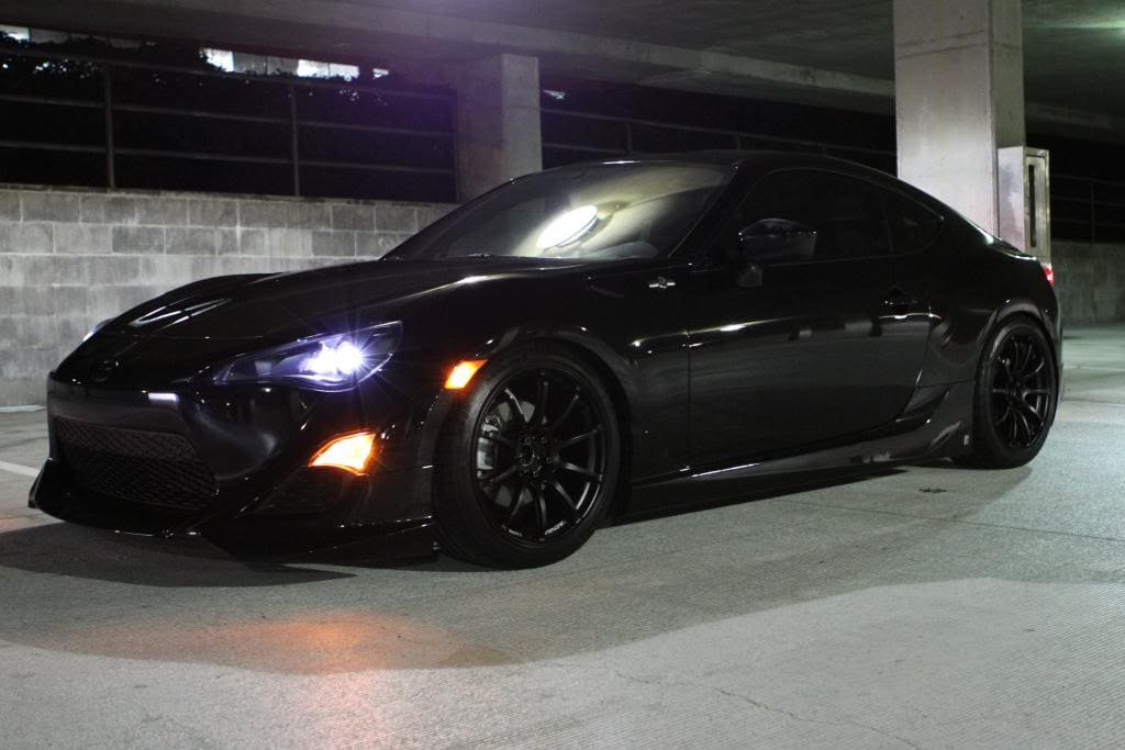 2013 Scion FR-S with 18x8.5 Advan RS II wheels