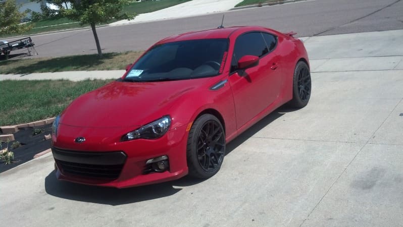 2013 Subaru BRZ with 18x9 Avant Garde M310 wheels