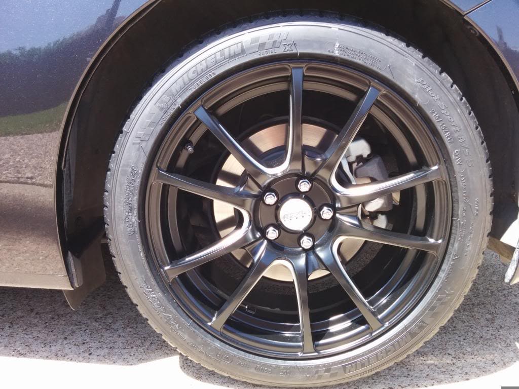 2013 Scion FR-S with 17x7.5 Axis Xcite wheels