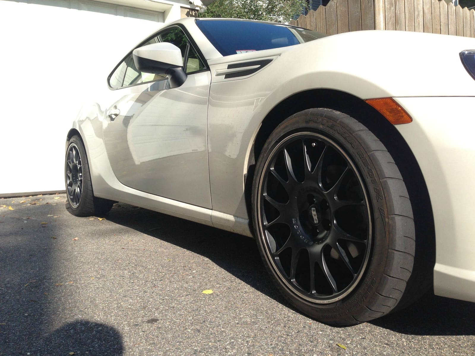 2013 Subaru BRZ with 18x8.5 BBS CH wheels