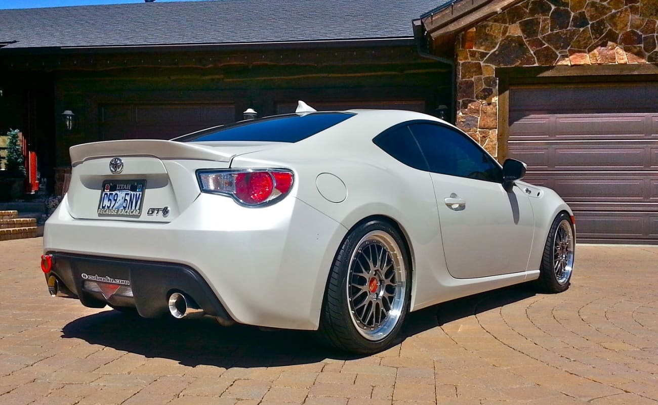 2013 Scion FR-S with 18x8 BBS LM wheels