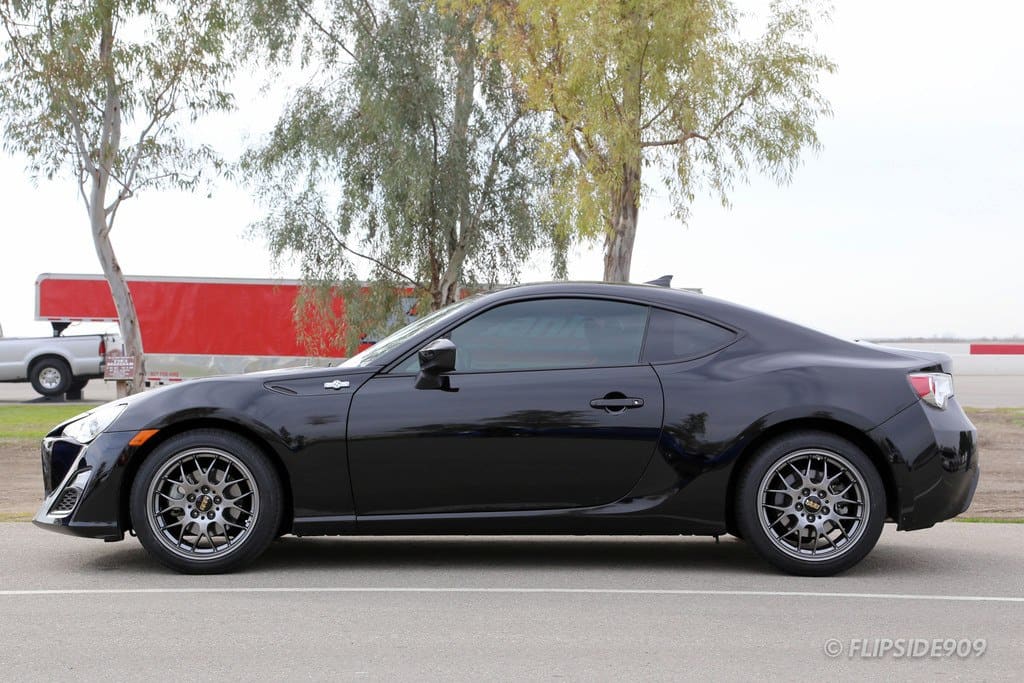 2013 Subaru BRZ with 17x8.5 BBS RG-R wheels