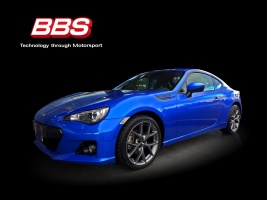 2013 Subaru BRZ with 18x8 BBS SR wheels