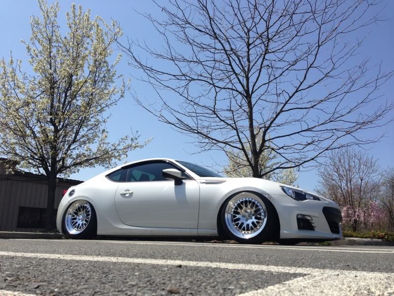2013 Subaru BRZ with 18x9.5 CCW Classic wheels