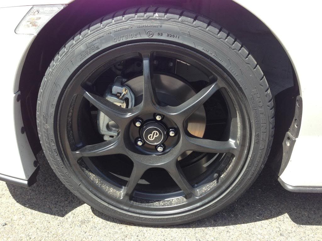 2013 Subaru BRZ with 18x8 Enkei Fujin wheels
