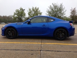 2013 Subaru BRZ with 17x8 Enkei Kojin wheels