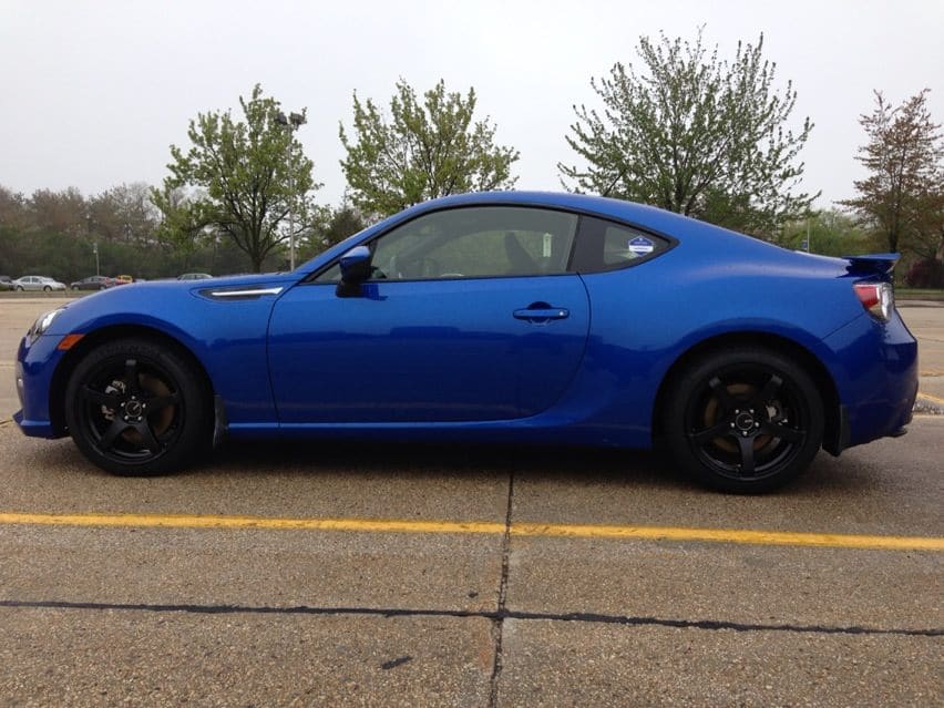 2013 Subaru BRZ with 17x8 Enkei Kojin wheels