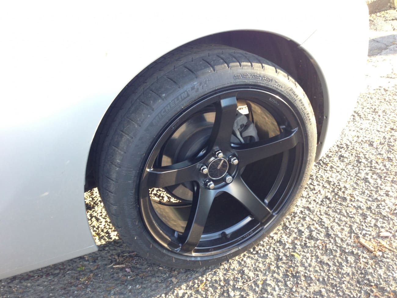 2013 Subaru BRZ with 18x8.5 Enkei Kojin wheels