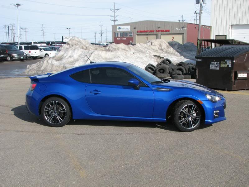 2013 Subaru BRZ with 17x8 Enkei RP03 wheels