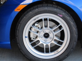 2013 Subaru BRZ with 17x7 Enkei RPF1 wheels