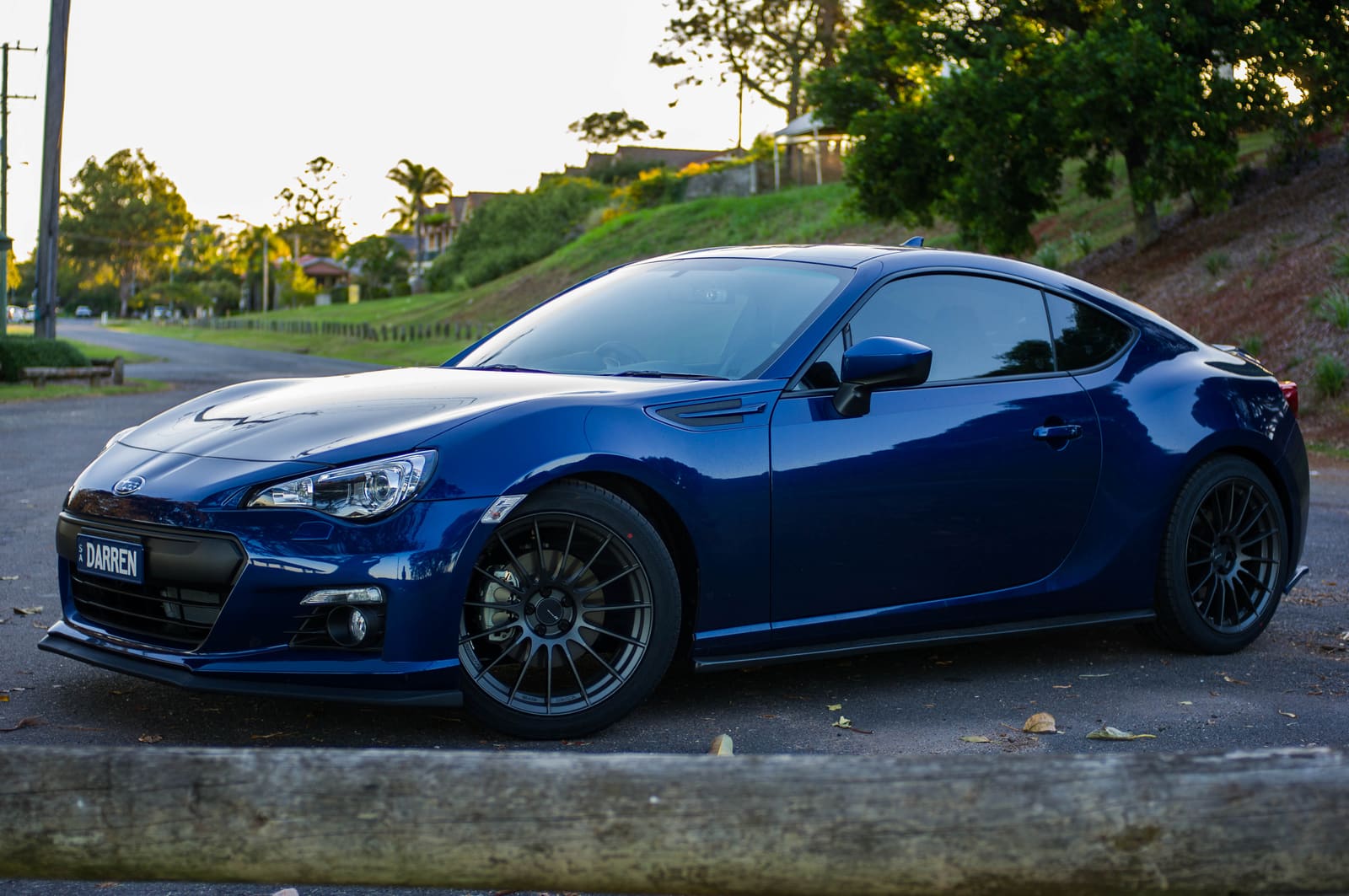 2013 Subaru BRZ with 18x8.5 Enkei RS05RR wheels