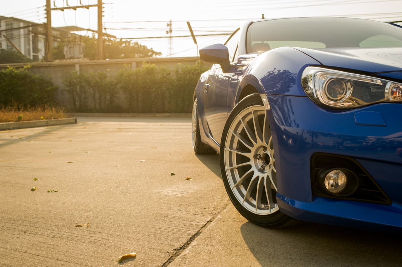 2013 Scion FR-S with 18x8.5 Enkei RS05RR wheels