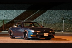 1997 Nissan S14 with 17x10 BBS RS wheels