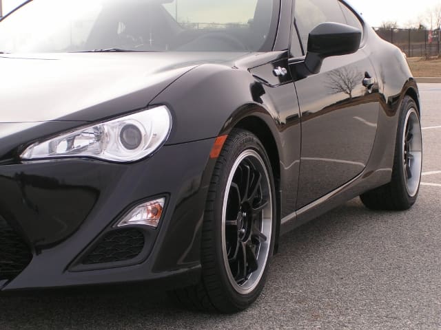 2013 Scion FR-S with 18x8 Enkei Tenjin wheels