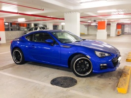 2013 Subaru BRZ with 18x8.5 Enkei Tenjin wheels