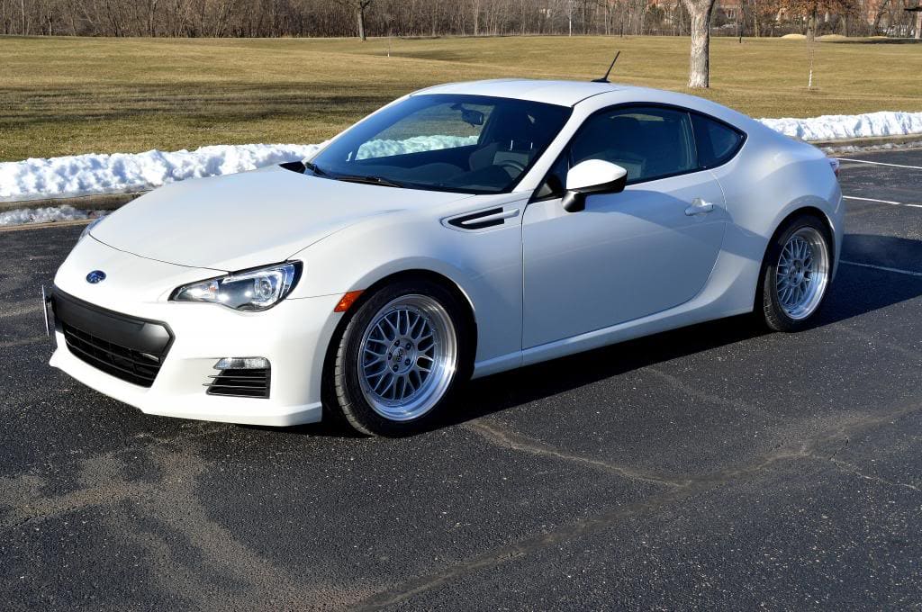 2013 Subaru BRZ with 17x9 ESM 004 wheels