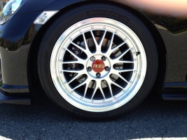 2013 Subaru BRZ with 18x8 ESM 004 wheels